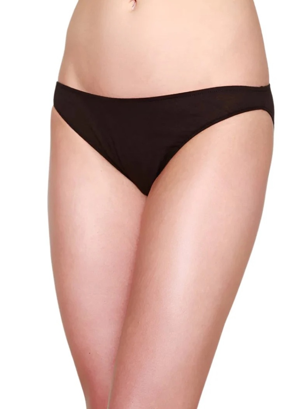 Only Hearts Organic Cotton Bikini Panty - Black - Small - NWT